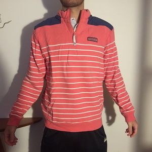 Vineyard Vines Shep Shirt Quarter 1/4 Zip Sweater